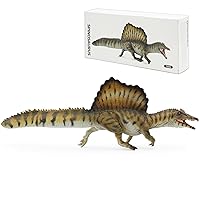 Gemini&Genius Spinosaurus Action Figure Toy, Spinosaururs Dinosaur with Moveable Jaw, Beautiful and Accurate Sculptures of Dino Toy Figure, Collection, Display & Play for Kids Dino Lover
