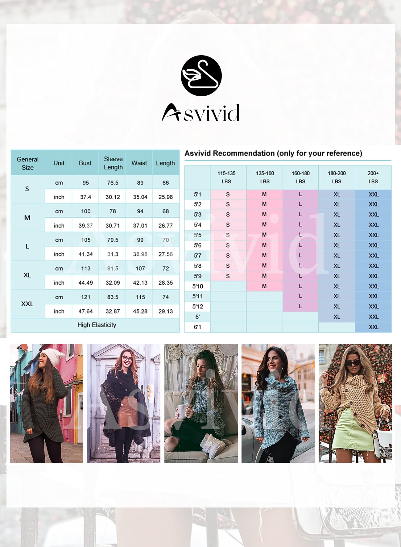 Asvivid Womens Sweaters Fall Fashion 2022 Wrap Cowl Neck Sweaters Long Sleeve Asymmetric Pullover Ladies Sweaters
