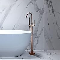Vanity Art freestanding faucet with shower head in oil-rubbed bronze