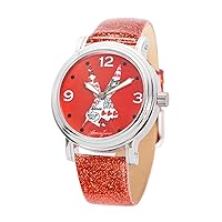 Warner Brothers Looney Tunes Adult Vintage Watch - Classic Bugs Bunny, Daffy Duck, Marvin The Martian, Sylvester, Tweety Analog Quartz Watch