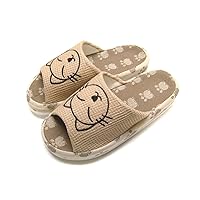 KNP260016S/Arch Support Wide Width Bamboo Cat House Slippers