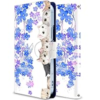 R19OP-Y02-CR2 Oppo R19 Case, Notebook Type, Stand Function, Card Holder, PU Leather, Watercolor Painting 2