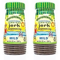 Walkerswood Traditional Jamaican Jerk Seasoning, 10 oz., Mild (Pack of 2)