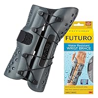 FUTURO Water Resistant Wrist Brace, Large/X-Large, Right Hand, 1 pack