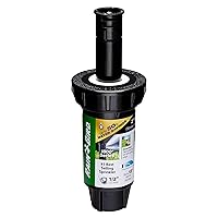 Rain Bird 1802HDSPRS Pressure Regulating (PRS) Professional Dual Spray Pop-Up Sprinkler, 180° Half Circle Pattern, 8' - 15' Spray Distance, 2