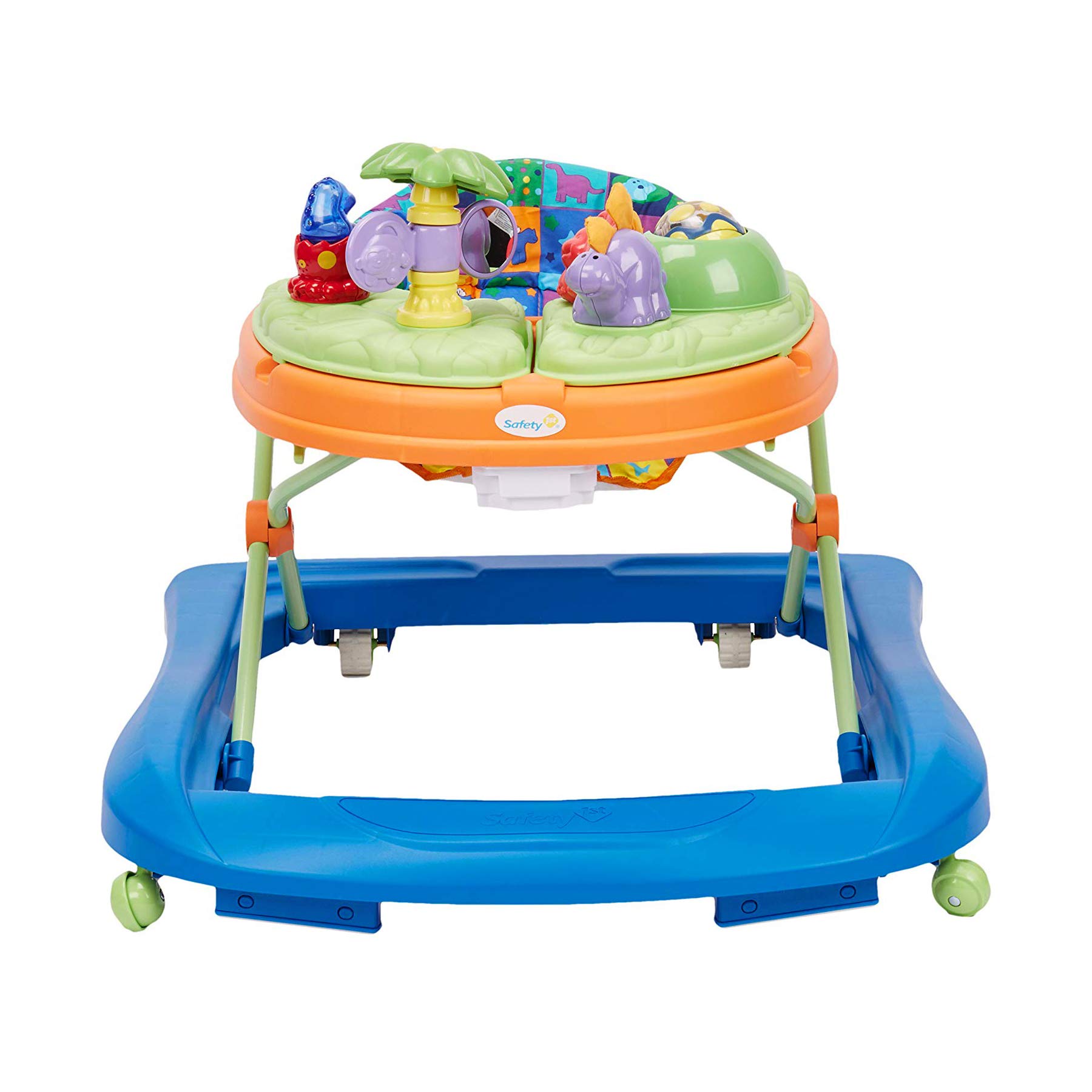 Safety 1st Dino Sounds 'n Lights Discovery Baby Walker with Activity Tray