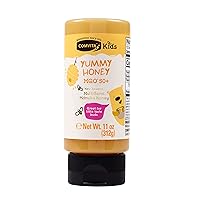 Comvita Kids Yummy Manuka Honey No-Mess Squeeze Bottle (MGO 50+) | New Zealand's #1 Premium, Wild, Authentic Manuka Brand | Multifloral, Non-GMO Superfood for Daily Wellness | 11 oz