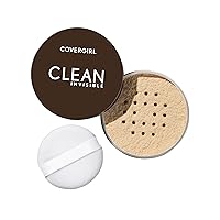 Clean Invisible Loose Powder - Loose Powder, Setting Powder, Vegan Formula - Translucent Fair, 20g (0.7 oz)