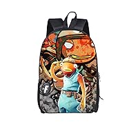 Unisex Anime Game Backpack 3d Printed Backpacks Travel Daypacks Sports Bag 2-One Size