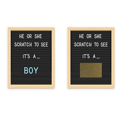 My Scratch Offs Its a Boy Letter Board Gender Reveal Scratch Off Scratcher Lottery Tickets Cards Family Friends 25 pack