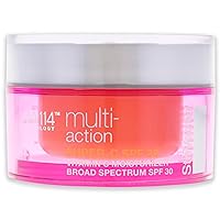 Multi-Action Super-C SPF 30 Vitamin C Moisturizer & Daily Sunscreen for Brightening & Smoothing Fine Lines, 1.7 Fl Oz
