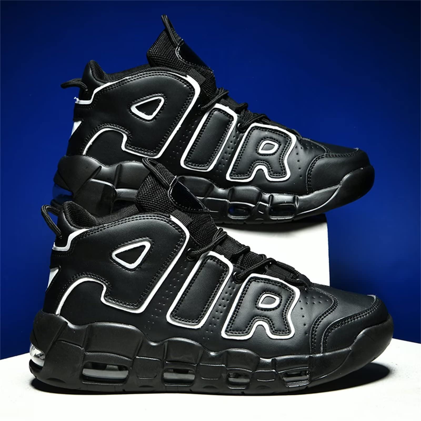 Aszeller Men's Air More Uptempo '96 Running Shoes, Sports, Athletic Shoes, Cushioned Jogging Shoes, Casual, Daily Travel, Shoes for Men