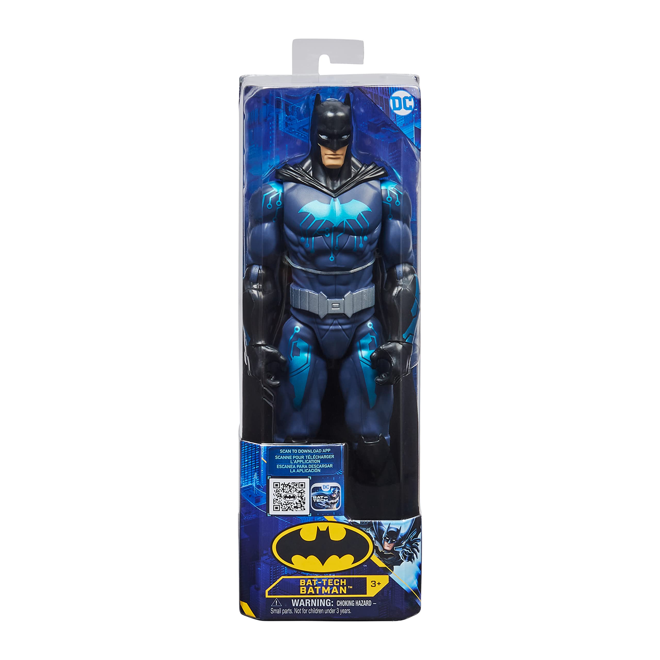 Mua DC Comics Batman 12-inch Bat-Tech Batman Action Figure (Black/Blue  Suit), Kids Toys for Boys Aged 3 and up trên Amazon Mỹ chính hãng 2023 |  Giaonhan247