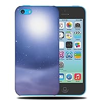 Space Moon Stars Starry Night Phone CASE Cover for Apple iPhone 5C