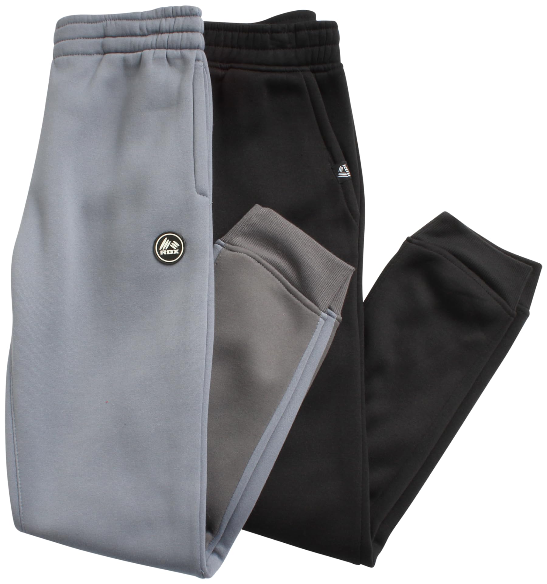  RBX Boys Sweatpants 4 Pack Active Fleece Jogger Pants