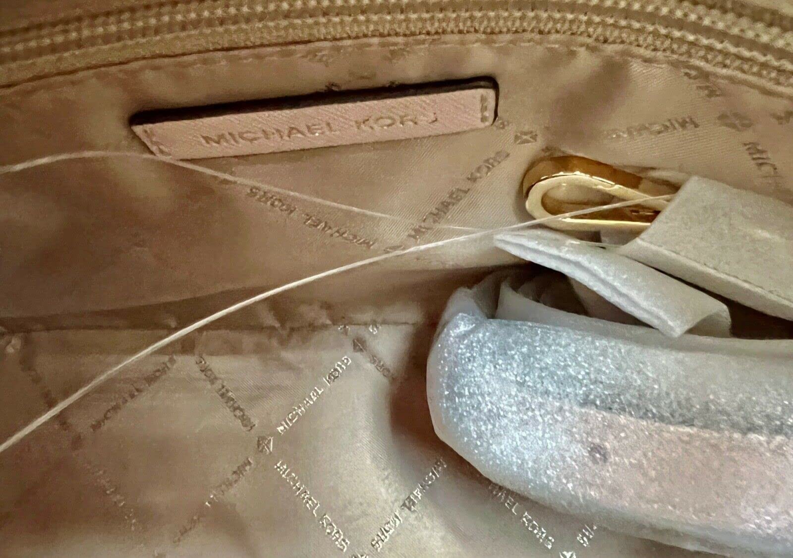 Michael Kors Jet Set Medium Logo Dome Satchel