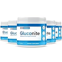 (5 Pack) Gluconite Powder Advanced Extra Strength Formula Gluconate Mix Tea