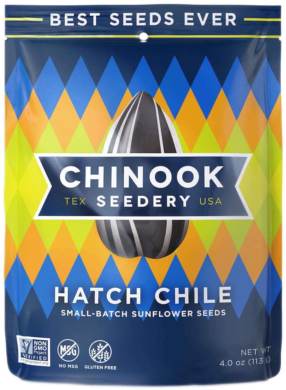 Chinook Seedery Roasted Jumbo Sunflower Seeds - Keto Snacks - Best For Snack Packs - Gluten Free, Non GMO Snack Food Gifts - 4 ounce (Pack of 12) -...