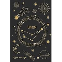 Capricorn: Horoscope Journal - Zodiac Notebook - A Great Capricorn Gift