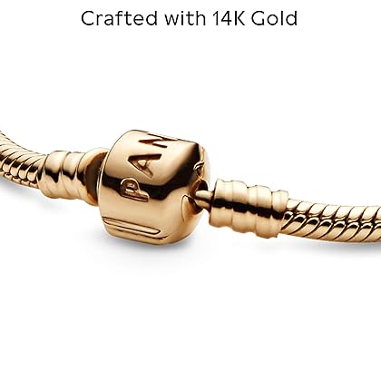 PANDORA Jewelry Iconic Moments Snake Chain Charm Bracelet