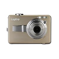 Sanyo E760 7.1MP Digital Camera with 3x Optical Zoom (Gold)
