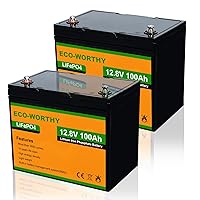 ExpertPower 48V 100Ah 5KWh Lithium LiFePO4 Deep Cycle Rechargeable Battery  | 2500-7000 Life Cycles & 10-Year lifetime | Built-in BMS & LED Monitor 