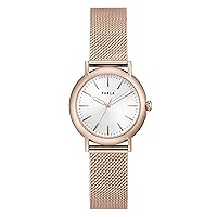 FURLA Ladies Rose Gold Tone Stainless Steel Bracelet Watch (Model: WW00024005L3)