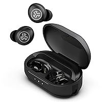 JLab JBuds Air Pro True Wireless Earbuds, Black, Bluetooth Multipoint, Auto Play & Pause, Dual Connect, IP55 Sweat & Dust Resistance, Be Aware Audio for Safety, Custom 3 EQ Sound Settings