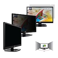 Viewsonic Corporation Tech Armor Universal Privacy Filter for 23.8” LED Computer Desktop Monitor, Compatible with Viewsonic, Dell, HP, Samsung and More [1-Pack]