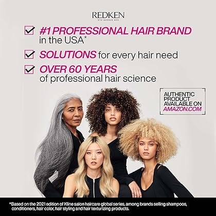 REDKEN Frizz Dismiss Shampoo & Conditioner Set | For Frizzy Hair | Smooths Hair & Manages Frizz | Sulfate Free