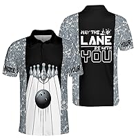 Zhamlixes Store Personalized Funny Bowling Bowlers Men & Women Polo Shirt S-5XL, Bowling Polo Shirts, Bowling Polo