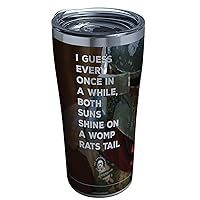 Tervis Star Wars - The Mandalorian Chapters Triple Walled Insulated Tumbler Travel Cup Keeps Drinks Cold & Hot, 20oz Legacy, Chapter 9