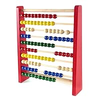 Tobar 19518 Wooden Abacus, Multicolour