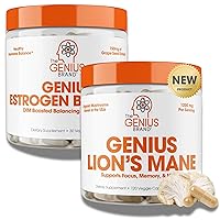 Genius Mind & Hormone Health Bundle: Lions Mane + Estrogen Balance