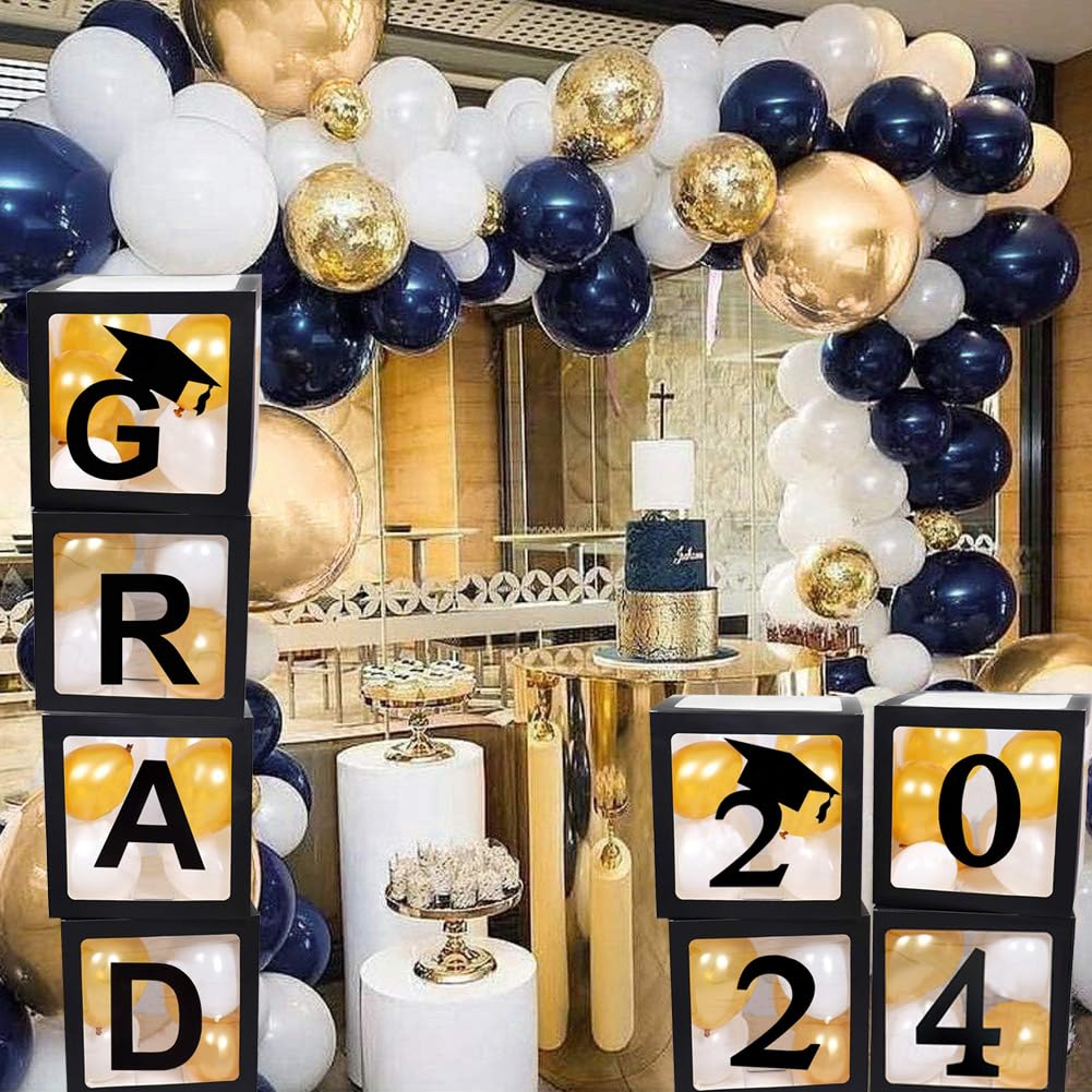 Mua 2024 2024 Graduation Party Decorations Graduate Balloon Boxes ...