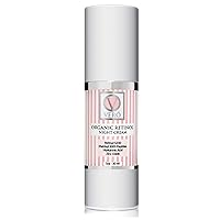 Organic Retinol Night Cream (double size) | V VERO Anti-Aging Natural Skin Care With Hyaluronic Acid | Hydrating Face Moisturizer