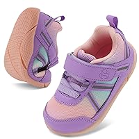Scurtain Baby Walking Shoes Comfortable Toddler Boys Girls Sneakers Soft Sole Barefoot Tennis Shoes