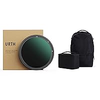 Urth 86mm ND2-400 Variable ND Lens Filter - 1-8.6 Stop Range, 20-Layer Nano-Coated Neutral Density Filter for Cameras and Arkose 20L Modular Camera Backpack – Weatherproof + Recycled in Black