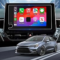 YEE PIN for 2023 2024 Toyota Corolla/Highlander/Sequoia/RAV4/Tundra/Prius/Tacoma Screen Protector 8 Inch Anti Glare Anti-reflective Touch Screen Cover Ultra-Transparent HD Ultra Thin