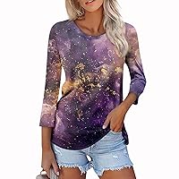 Long Sleeve Workout Tops for Women, Women's 2024 Summer Band Tees Vintage Trendy Maternity Shirts, S XXXL