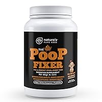 Poop Fixer Digestion Aid for Dogs. Fiber, Prebiotic & Active Enzymes to Relieve Gas and Other Digestive Issues and Optimize Stool. 13.4 OZ Powder