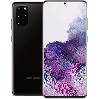 SAMSUNG Galaxy S20+ Plus 5G Factory Unlocked Android Cell Phone SM-G986U US Version | 128GB | Fingerprint ID & Facial Recognition | Long-Lasting Battery (Cosmic Black, 128GB)