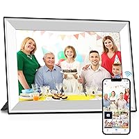 10.1 Inch WiFi Digital Picture Frame with 32GB Storage, IPS HD Touch Screen Smart Electronic Digital Photo Frame, Unlimited Account Connection, Easy to Share Photos and Videos