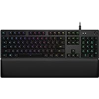 LOGITECH - Computer Accessories G513 RGB Mechanical Gaming KEYB New Refreshed W/GX RED Switch Input/Output Devices Keyboards & KEYPADS (Renewed)