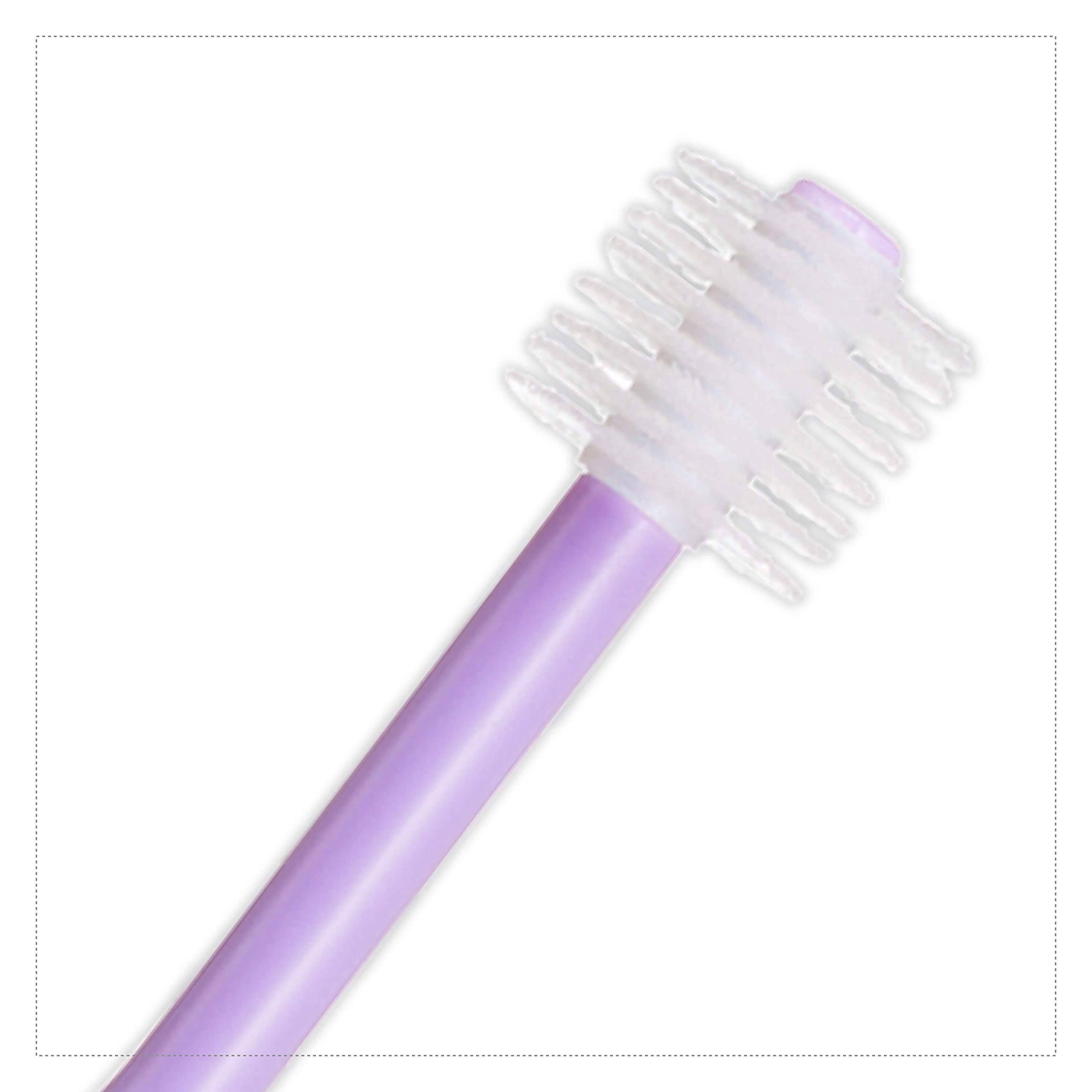 Brilliant Child Toothbrush - For Kids Ages 2-5 Years, Round Brush Head, 1 Count, Lilac