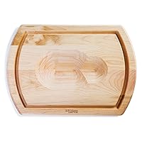 J.K. Adams Large Reversible Maple Carving Board