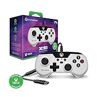 Hyperkin X91 Wired Controller for Xbox Series X | S/Xbox One/Windows 10/11 - Officially Licensed By Xbox (White)