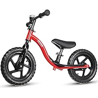 KRIDDO Toddler Balance Bike 2 Year Old, Age 24 Months to 5 Years Old, Early Learning Interactive Push Bicycle with Steady Balancing, Gift Bike for 2-5 Boys Girls