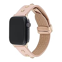 Ted Baker Light Pink Leather Strap with Studs for Apple Watch® (Model: BKS38S412B0)