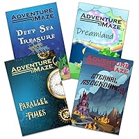 Story Based Folding Mazes - Bundle - Travelling Activity Game, Kids Gift, STEM (Hidden Paths Bundle)